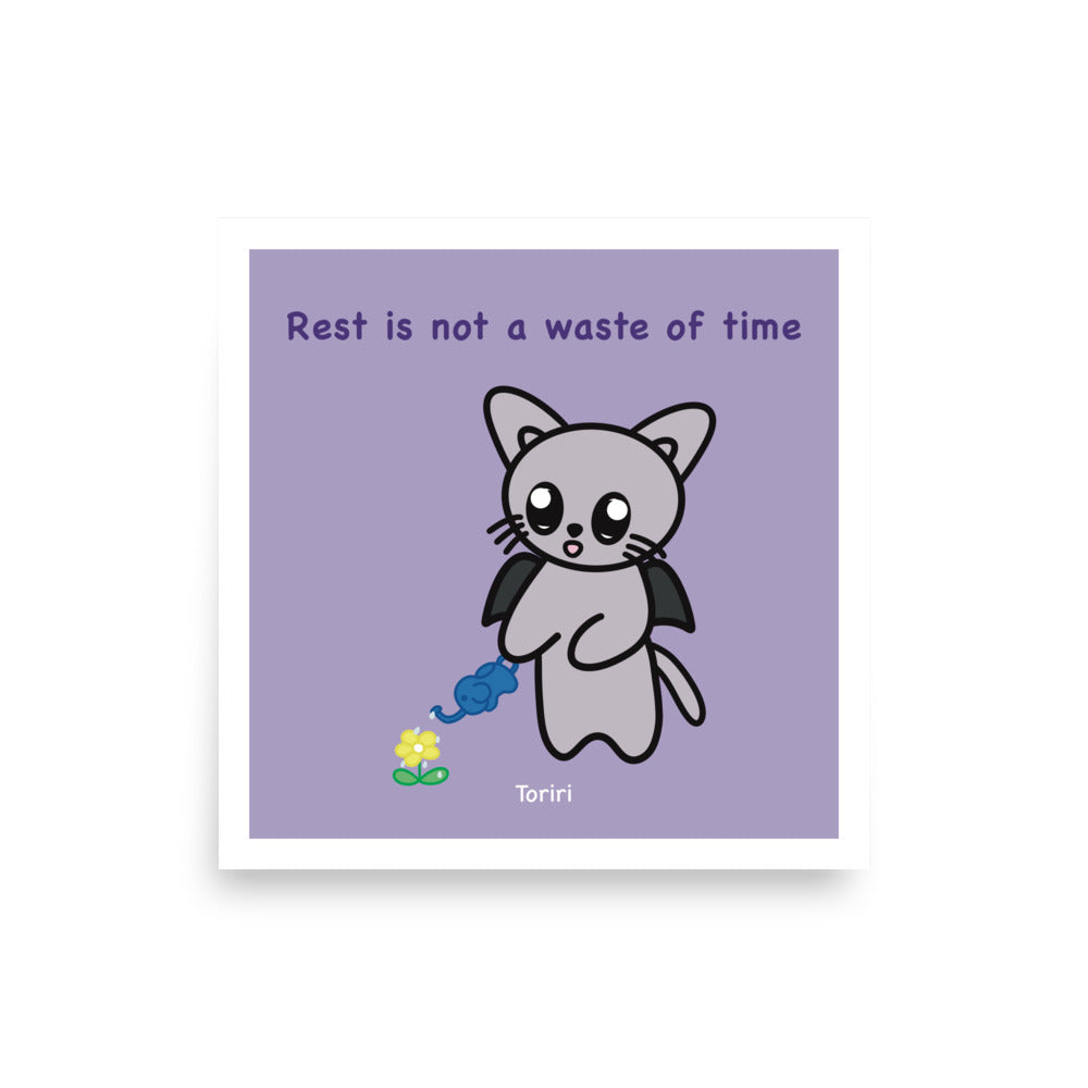 Rest is not a waste of time Print