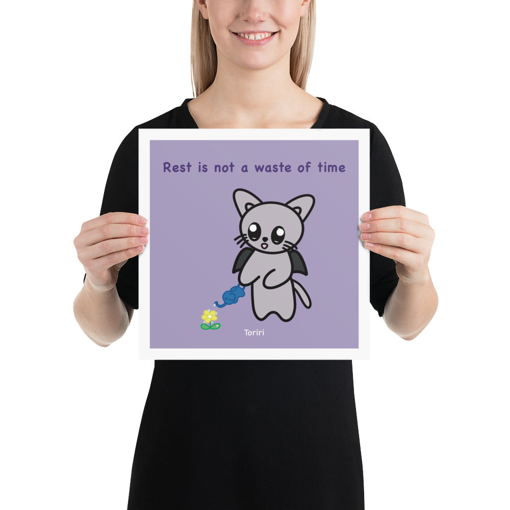 Rest is not a waste of time Print
