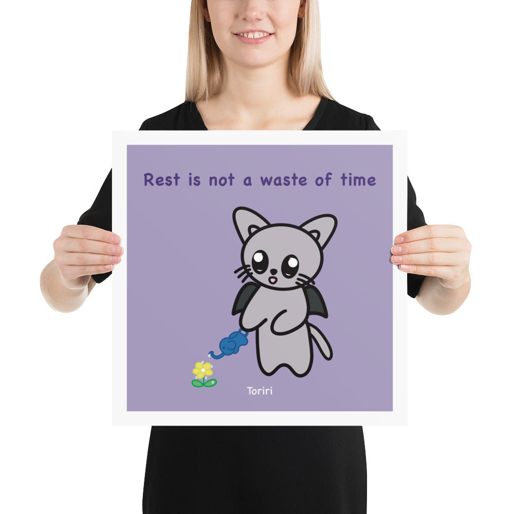 Rest is not a waste of time Print