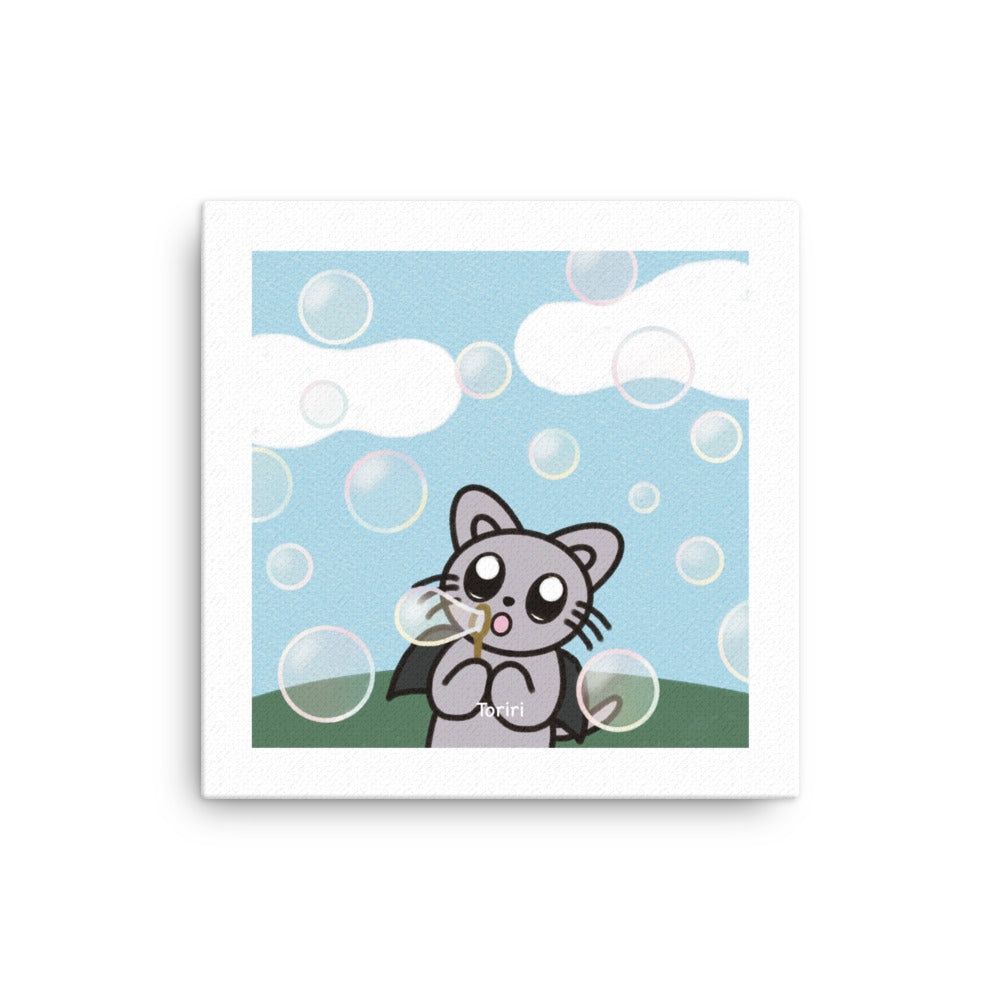 Soap bubbles Canvas Print