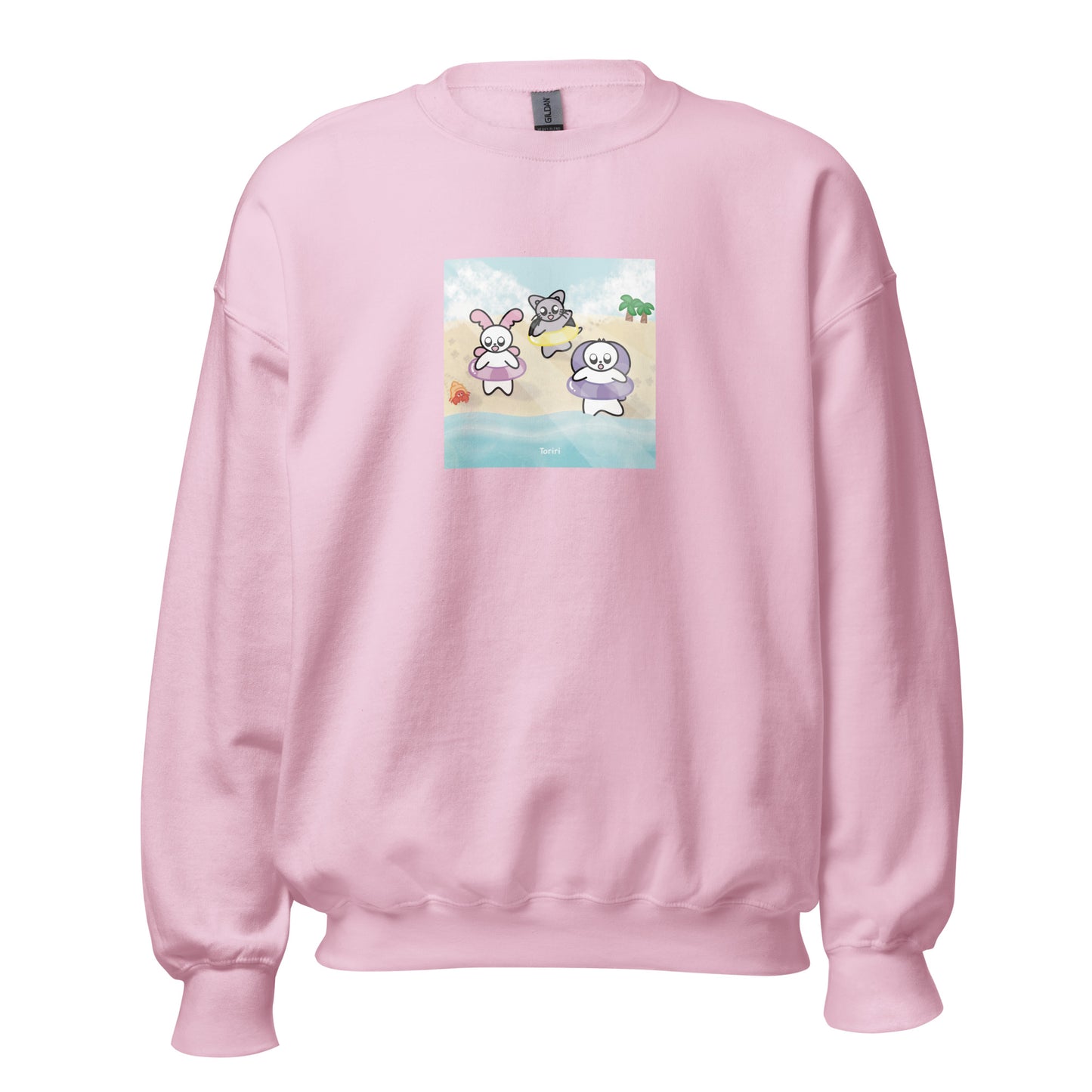 Beach and Hermit Crab Sweatshirt