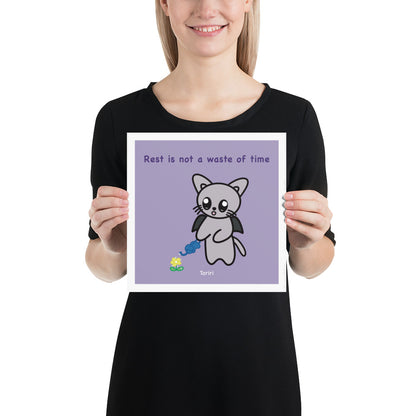 Rest is not a waste of time Print