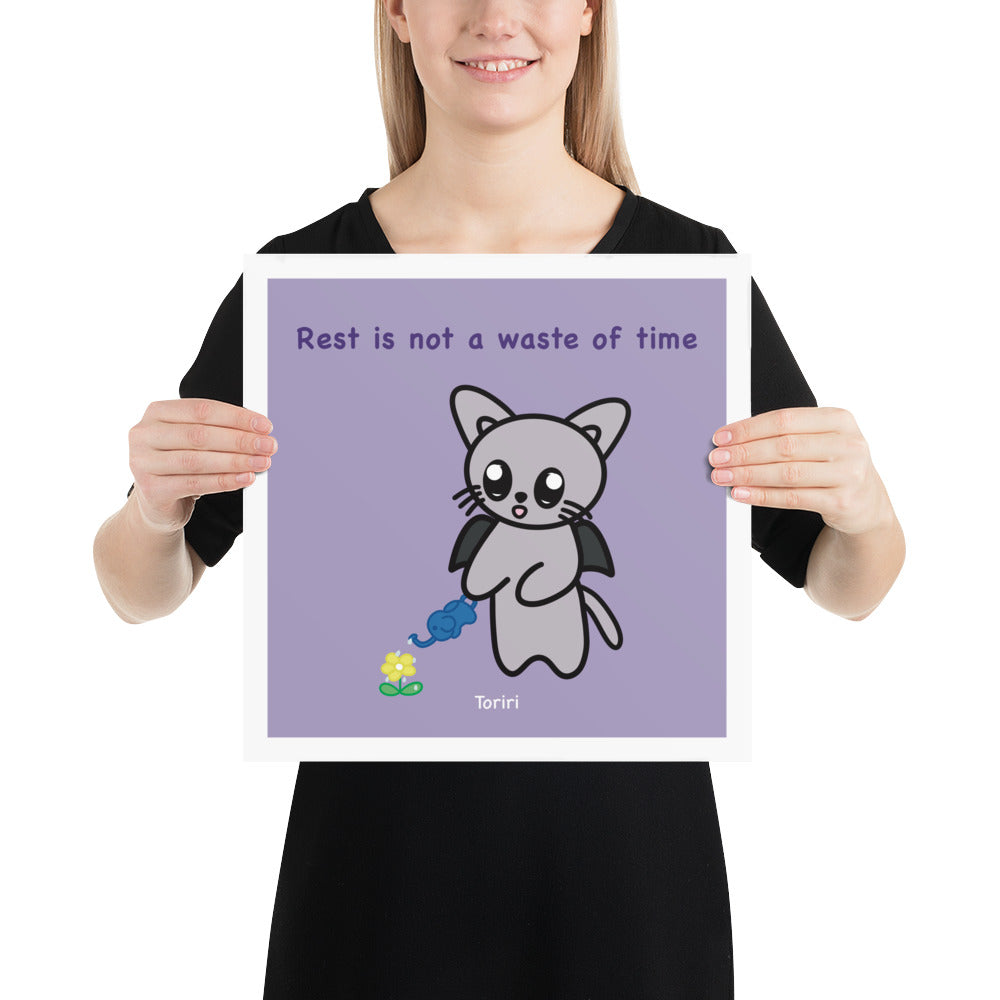 Rest is not a waste of time Print