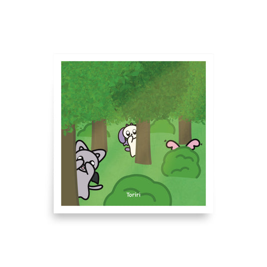 Hide and Seek Print