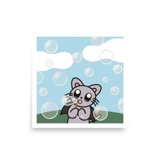 Soap bubbles Print