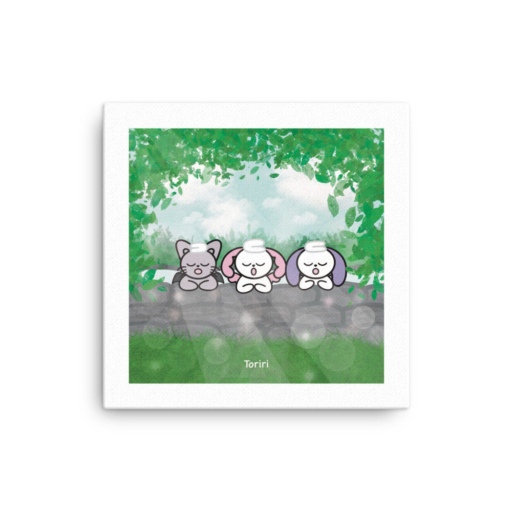 Onsen (Hot Spring) Canvas Print