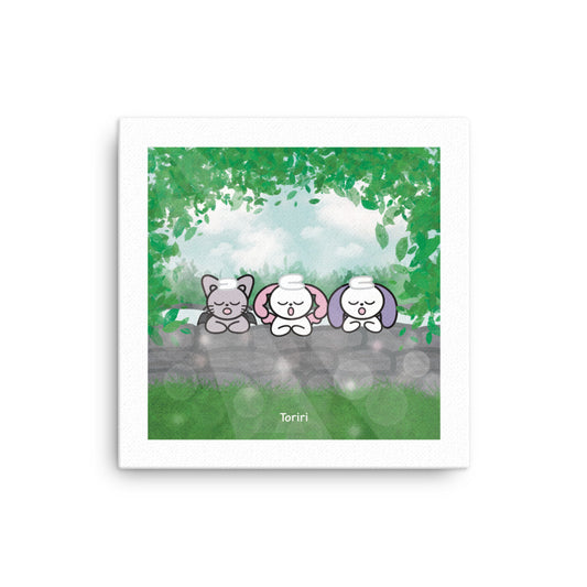 Onsen (Hot Spring) Canvas Print