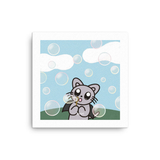 Soap bubbles Canvas Print