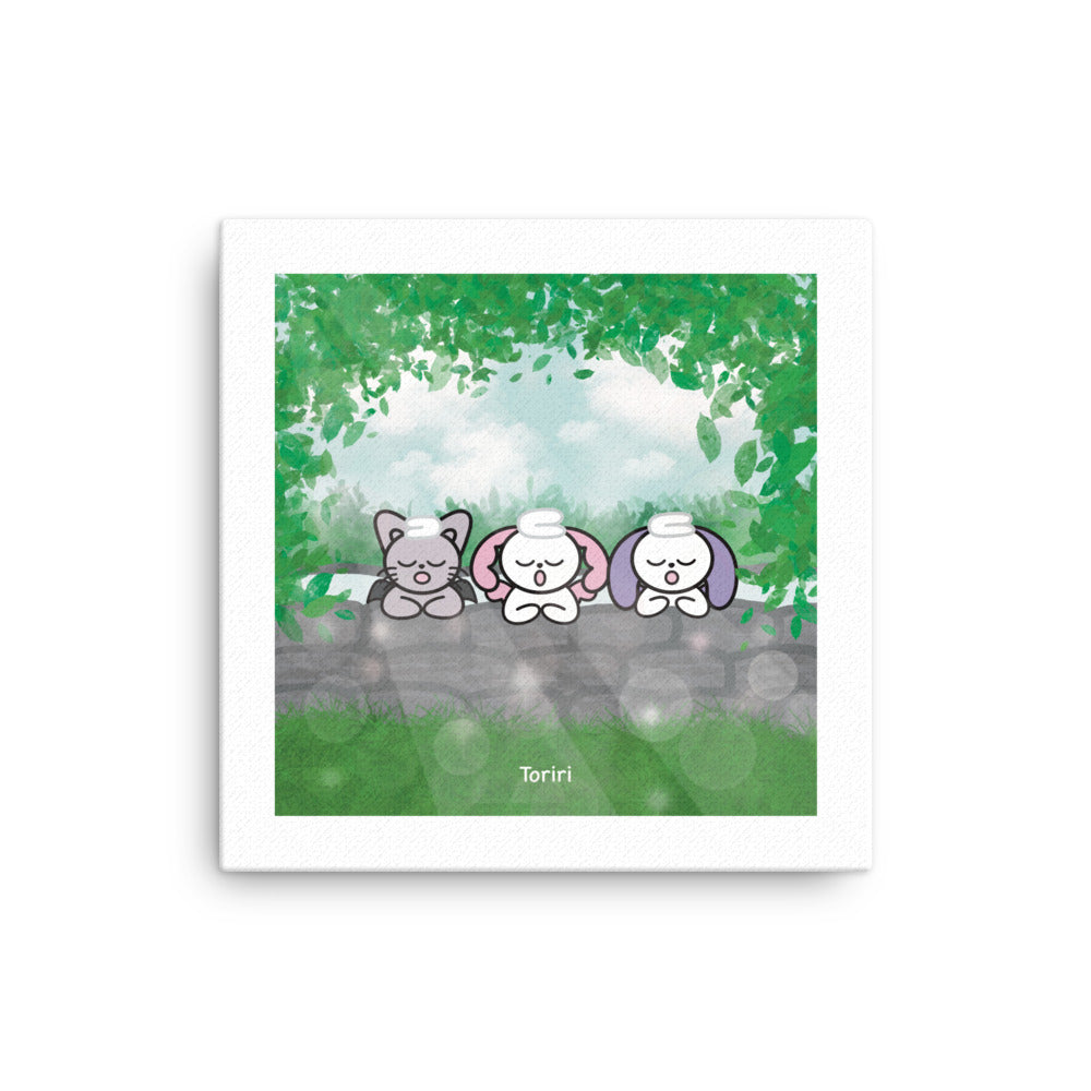 Onsen (Hot Spring) Canvas Print