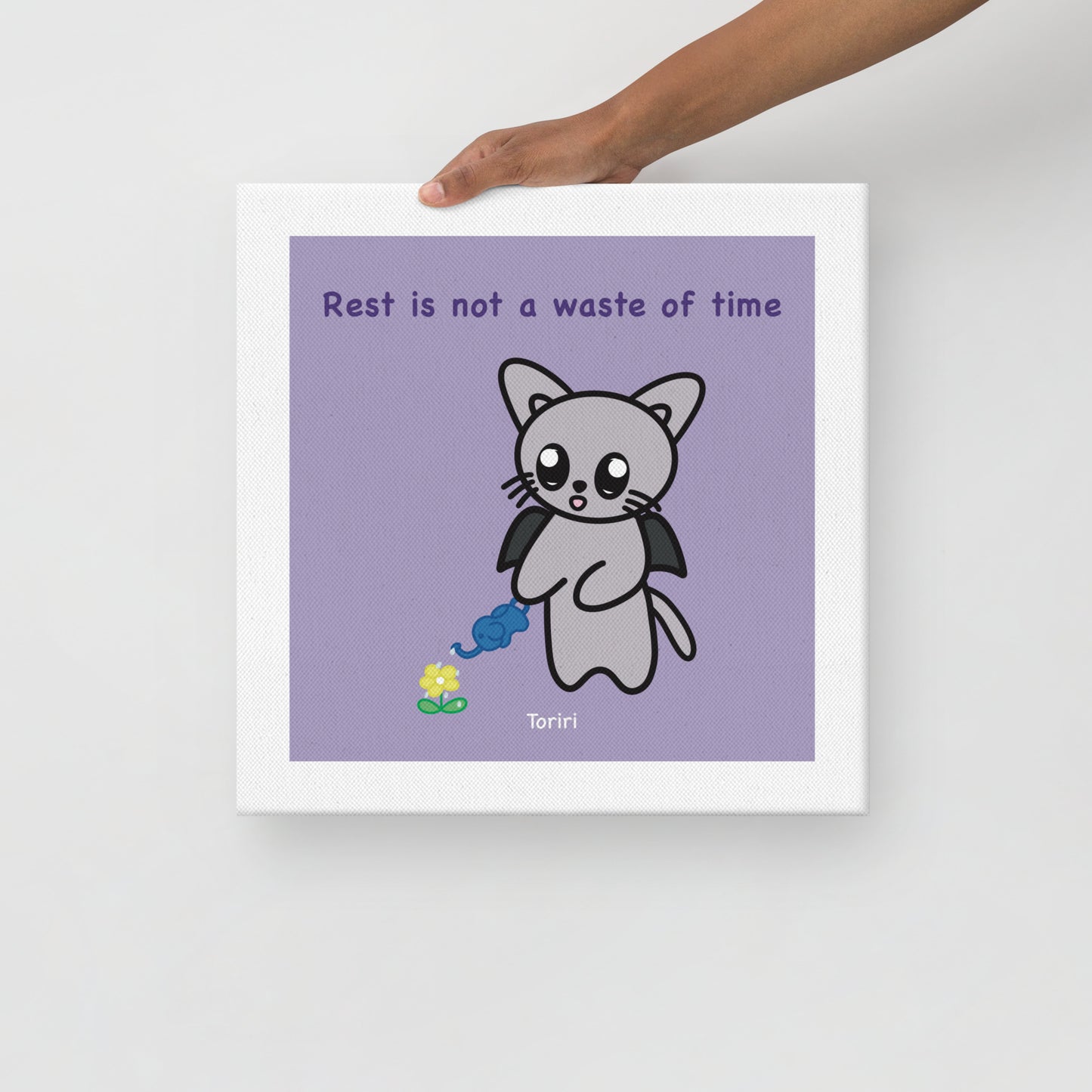Rest is not a waste of time Canvas Print