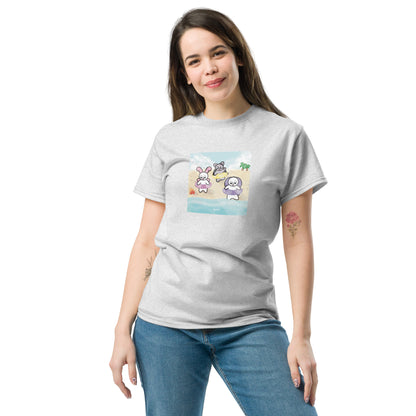 Beach and Hermit Crab T-Shirt