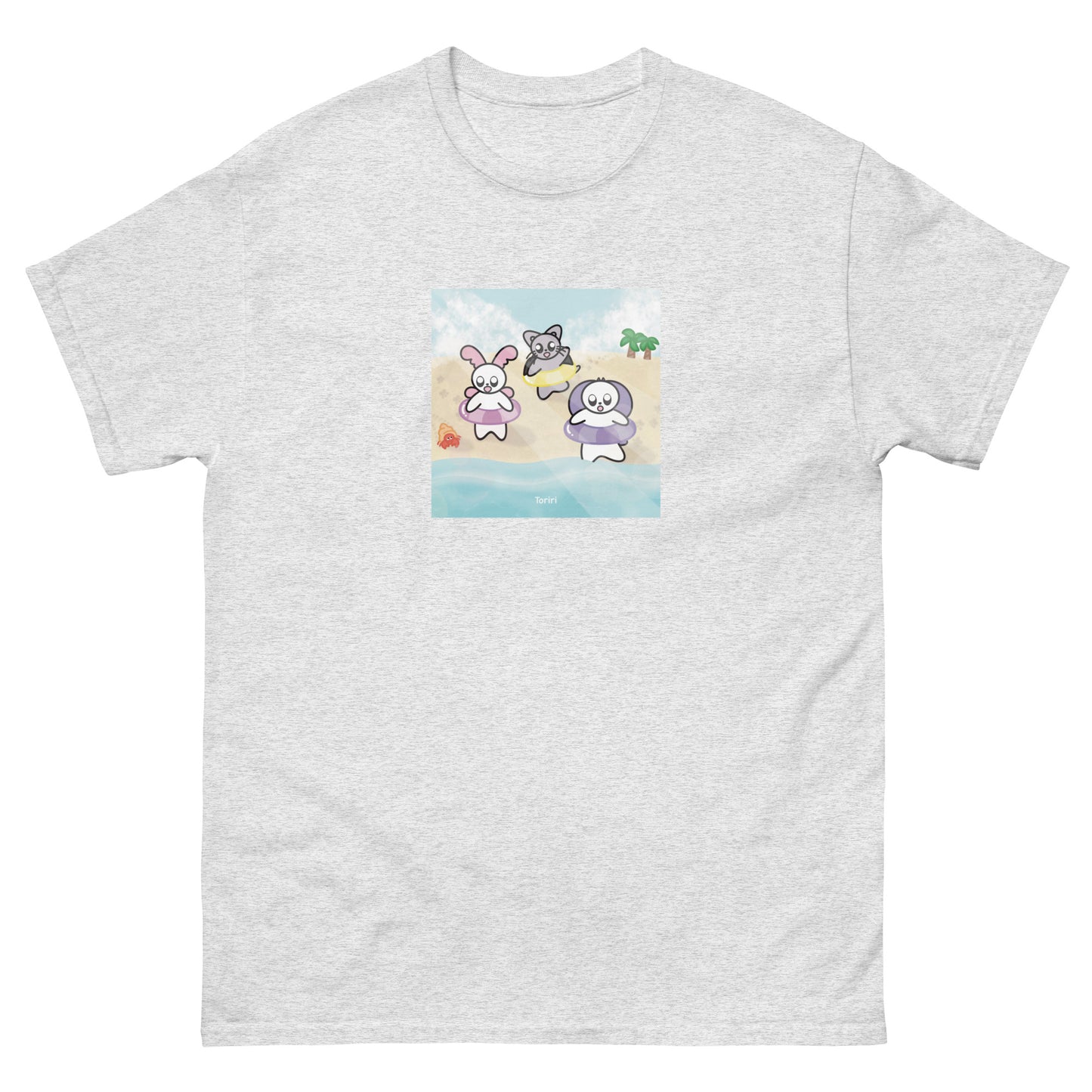 Beach and Hermit Crab T-Shirt
