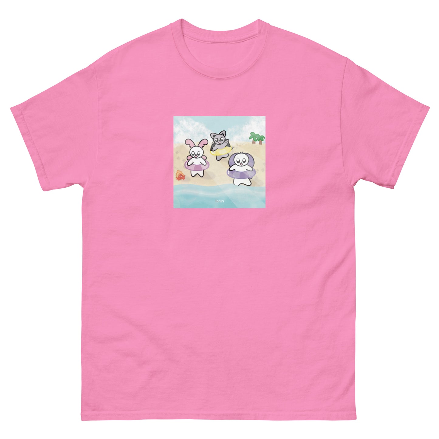 Beach and Hermit Crab T-Shirt