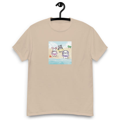 Beach and Hermit Crab T-Shirt