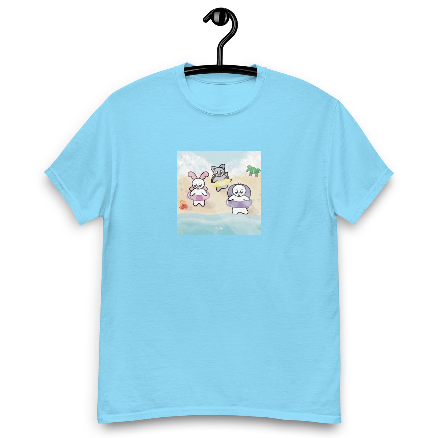 Beach and Hermit Crab T-Shirt
