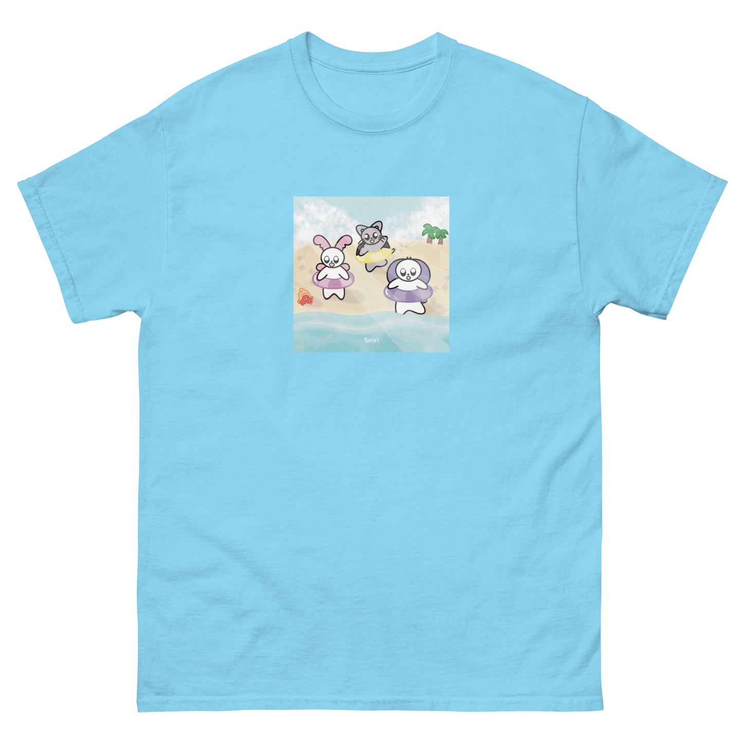 Beach and Hermit Crab T-Shirt