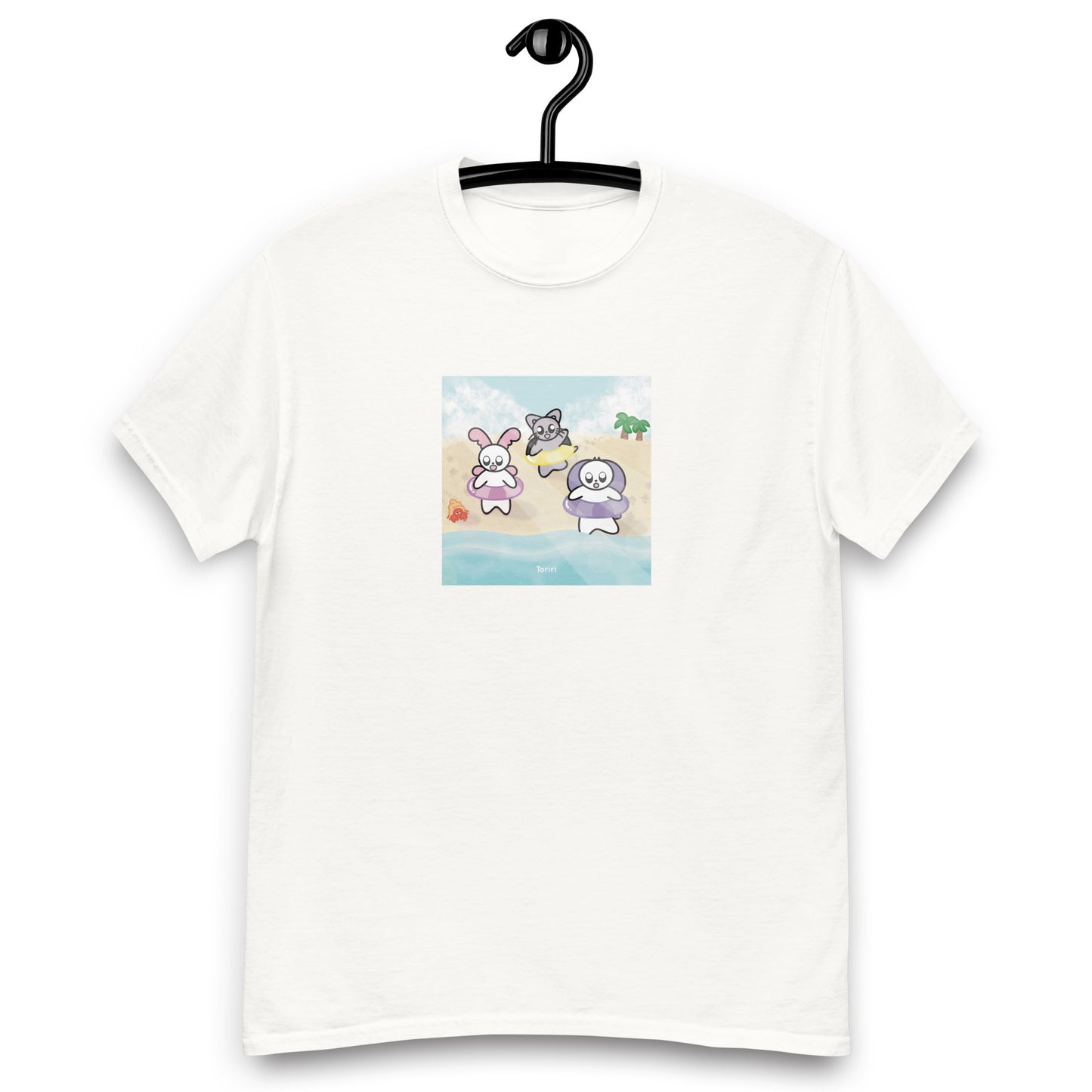 Beach and Hermit Crab T-Shirt