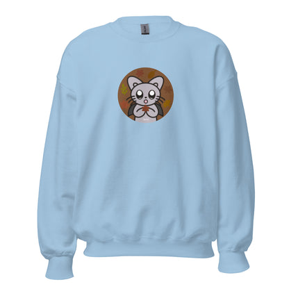 Fallen leaves and Silver Sweatshirt