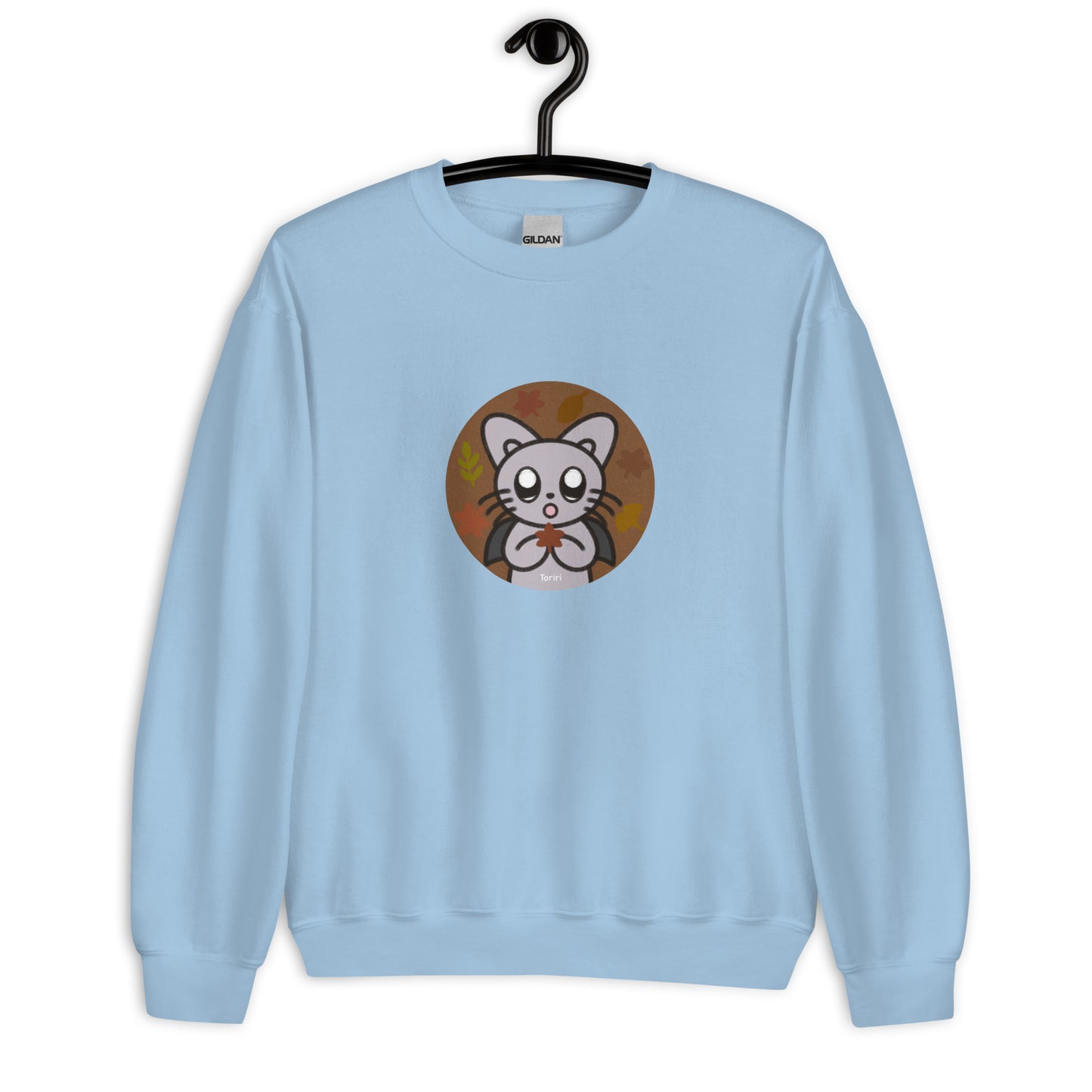Fallen leaves and Silver Sweatshirt