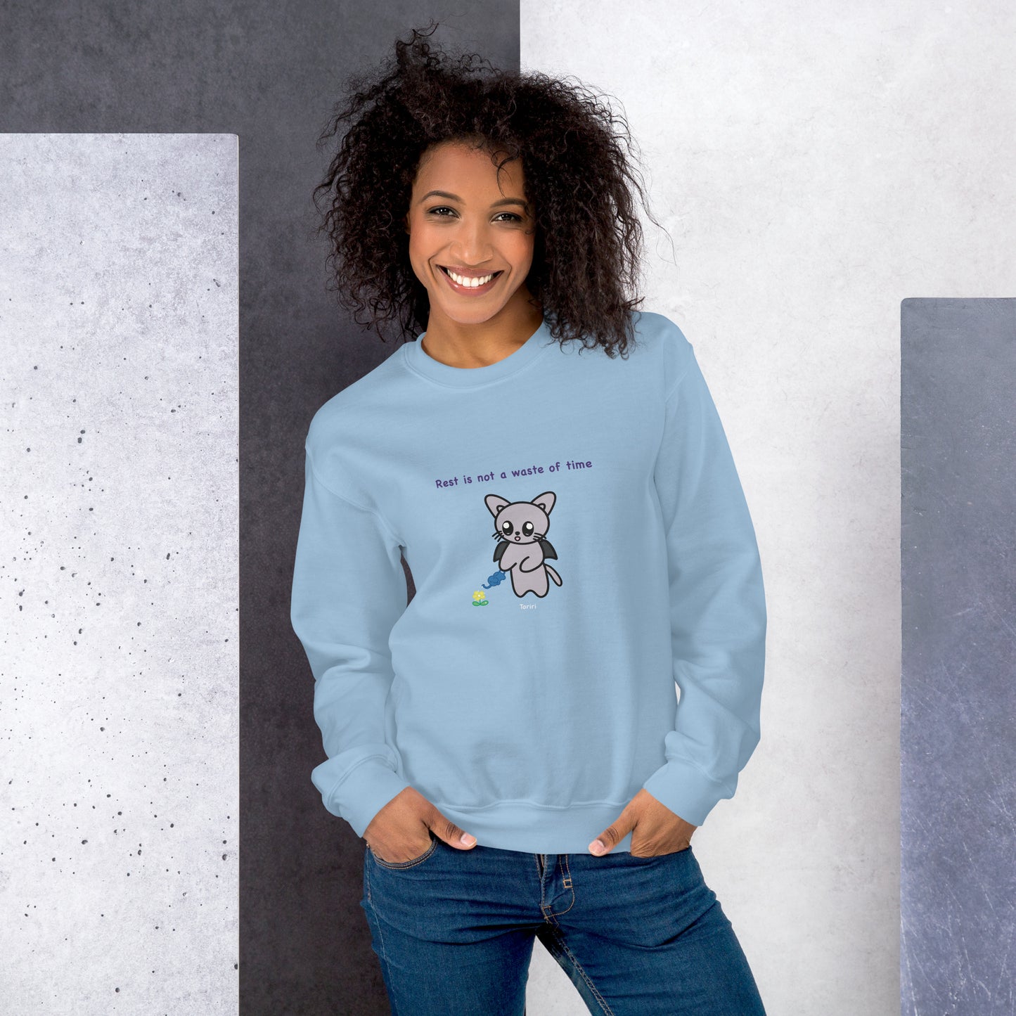Rest is not a waste of time Sweatshirt