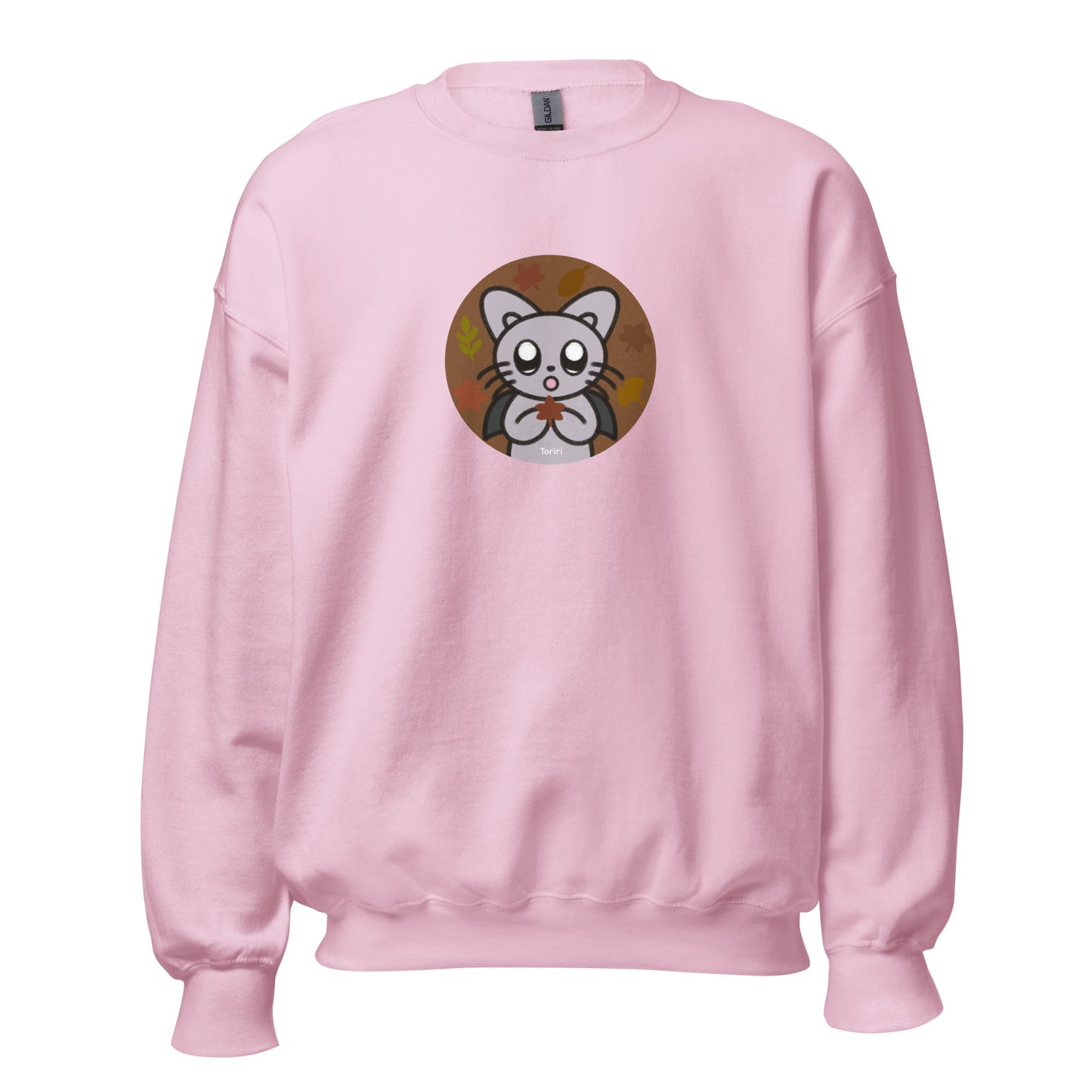 Fallen leaves and Silver Sweatshirt