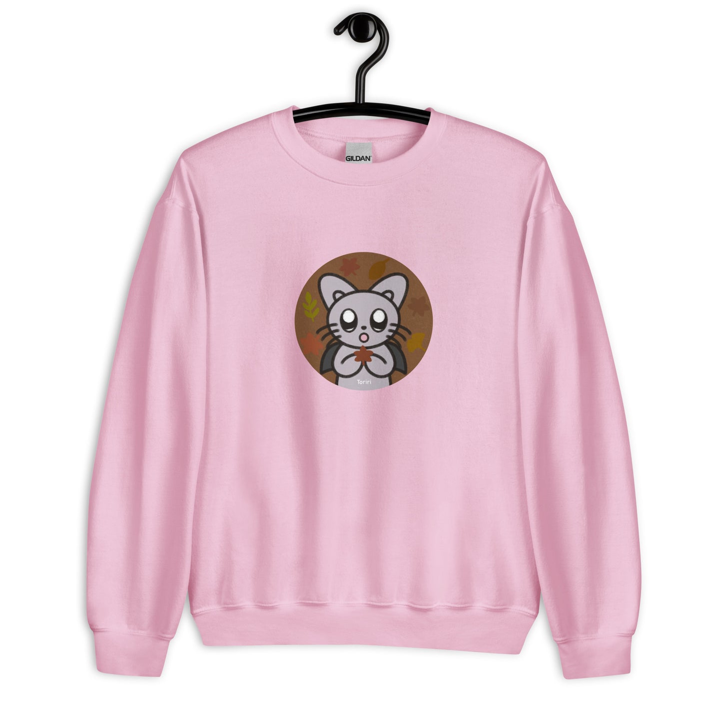 Fallen leaves and Silver Sweatshirt