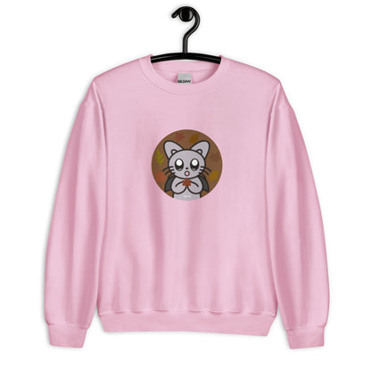 Fallen leaves and Silver Sweatshirt