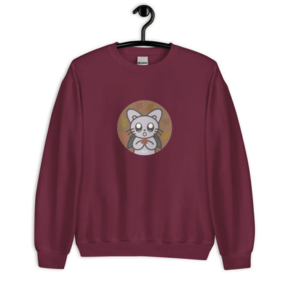 Fallen leaves and Silver Sweatshirt