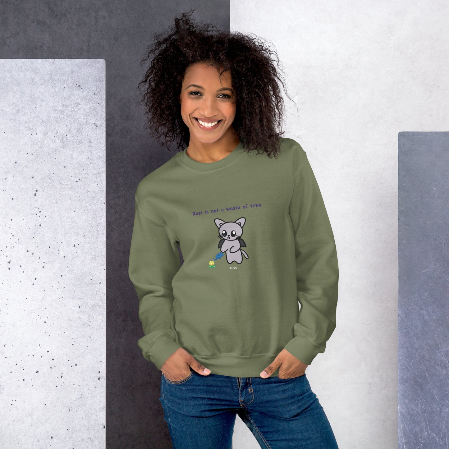 Rest is not a waste of time Sweatshirt