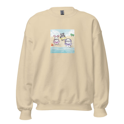 Beach and Hermit Crab Sweatshirt