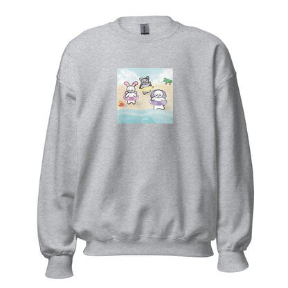 Beach and Hermit Crab Sweatshirt