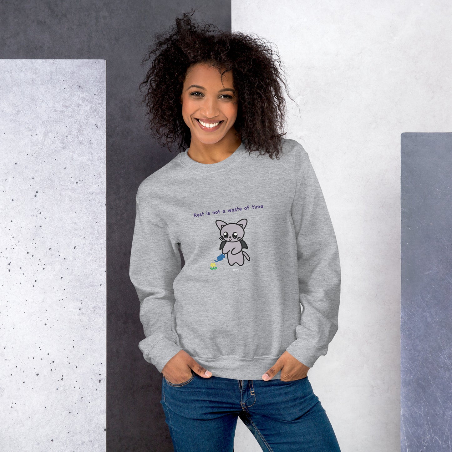 Rest is not a waste of time Sweatshirt