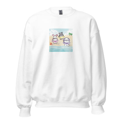 Beach and Hermit Crab Sweatshirt