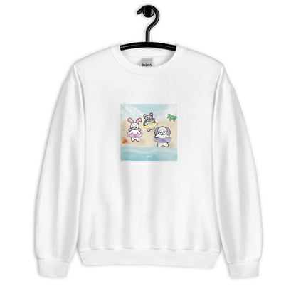 Beach and Hermit Crab Sweatshirt