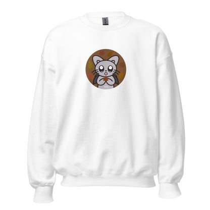 Fallen leaves and Silver Sweatshirt