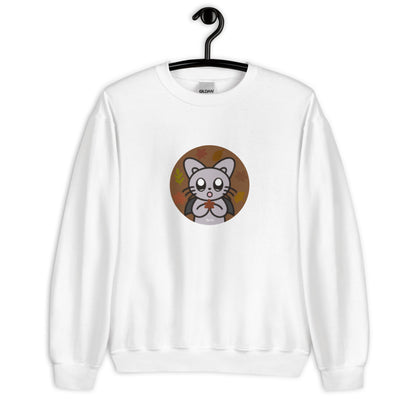 Fallen leaves and Silver Sweatshirt