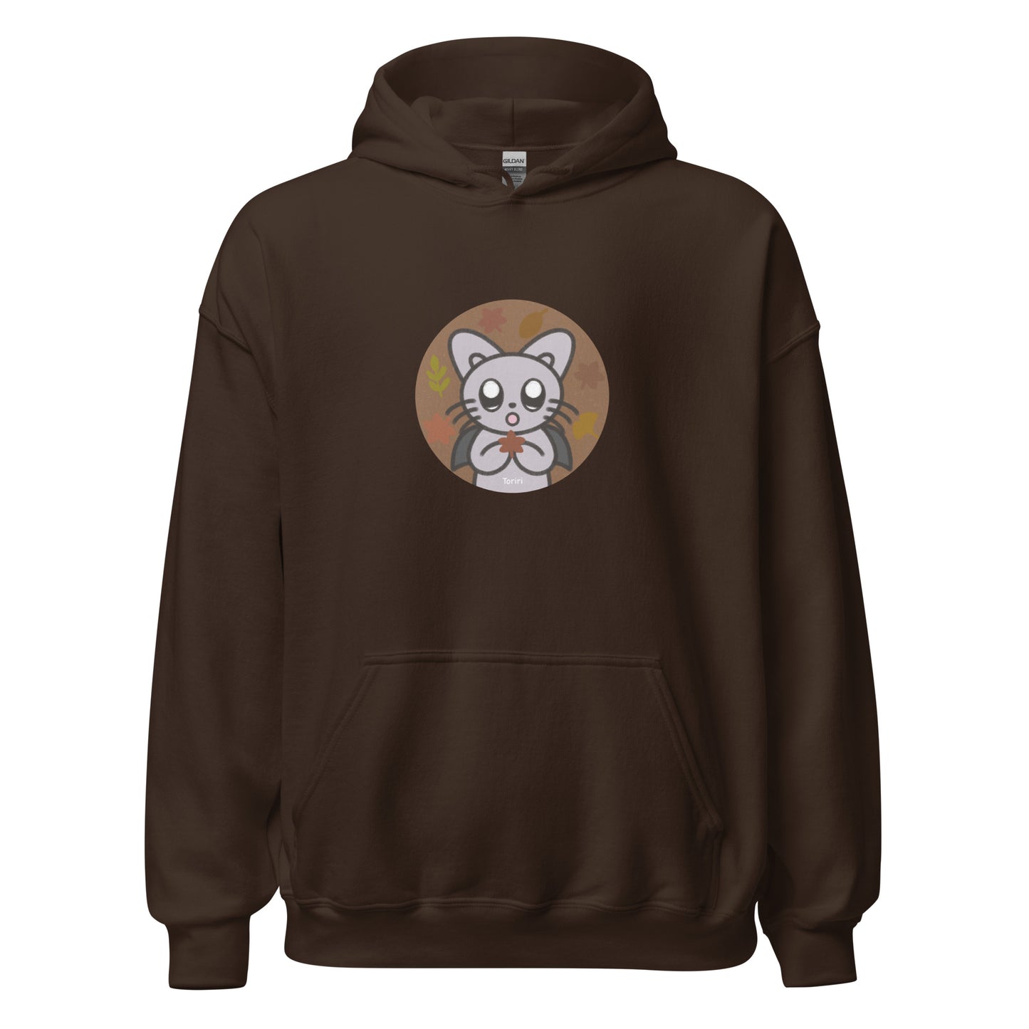 Fallen leaves and Silver Hoodie