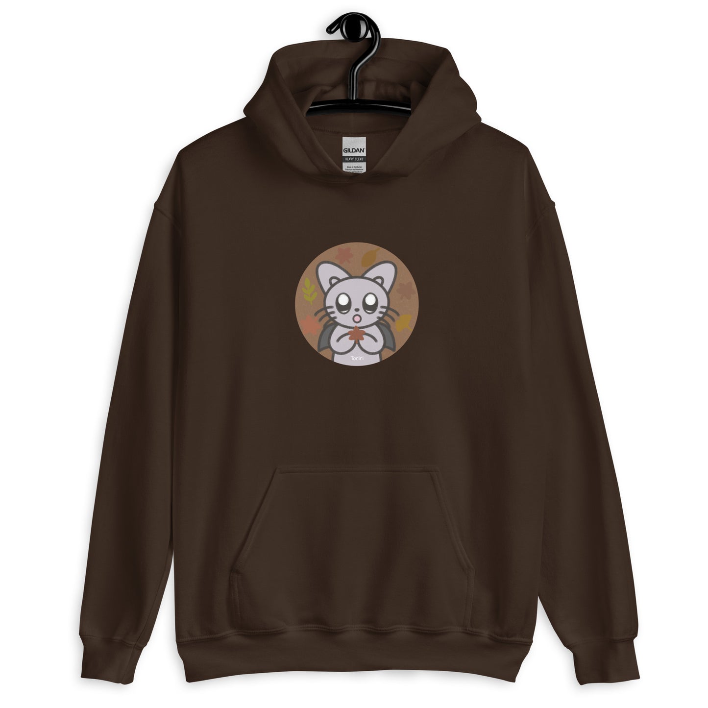 Fallen leaves and Silver Hoodie