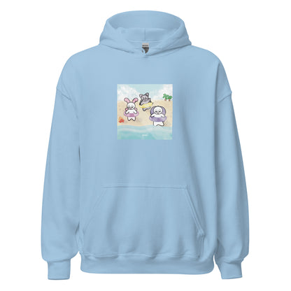 Beach and Hermit Crab Hoodie