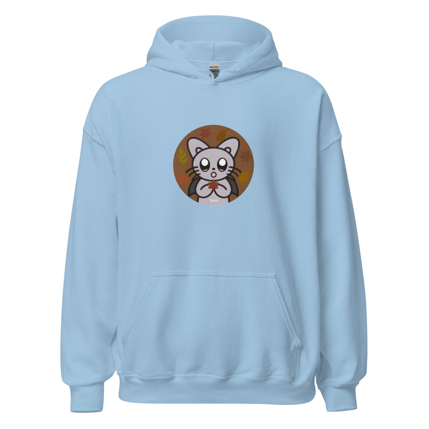 Fallen leaves and Silver Hoodie