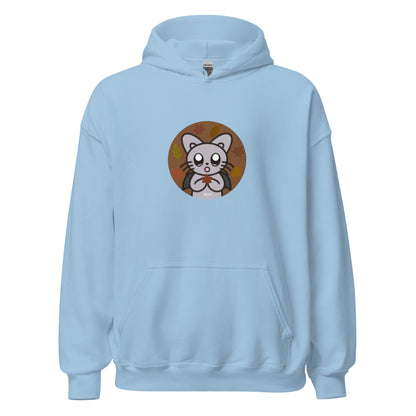Fallen leaves and Silver Hoodie
