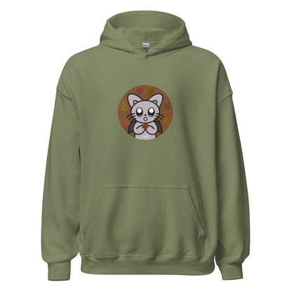 Fallen leaves and Silver Hoodie