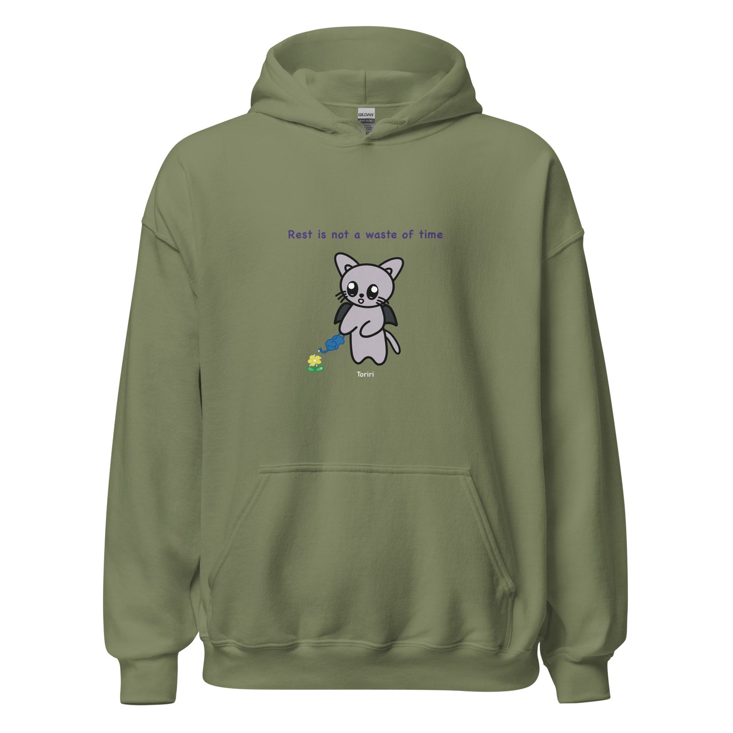 Rest is not a waste of time Hoodie