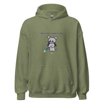 Rest is not a waste of time Hoodie
