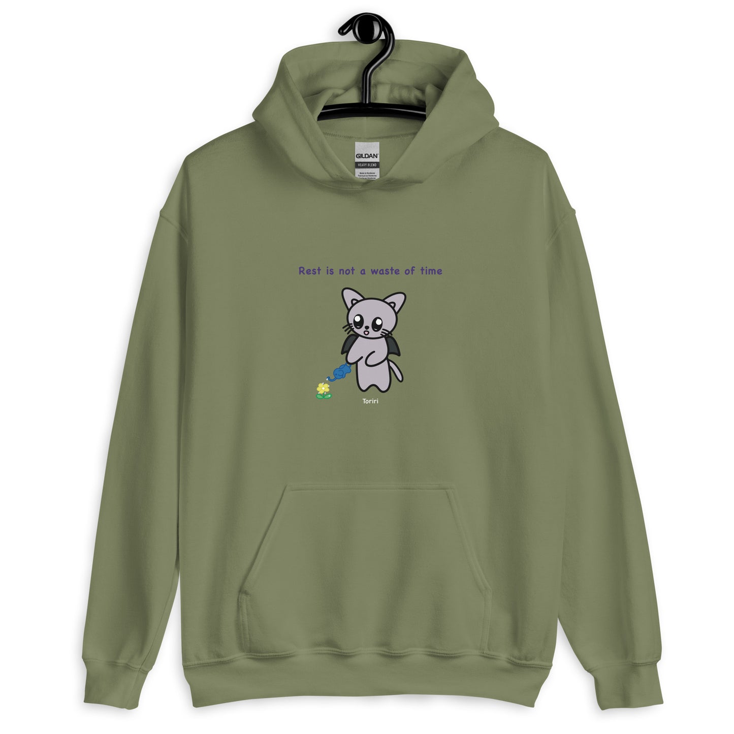 Rest is not a waste of time Hoodie