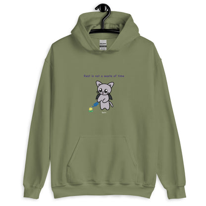 Rest is not a waste of time Hoodie