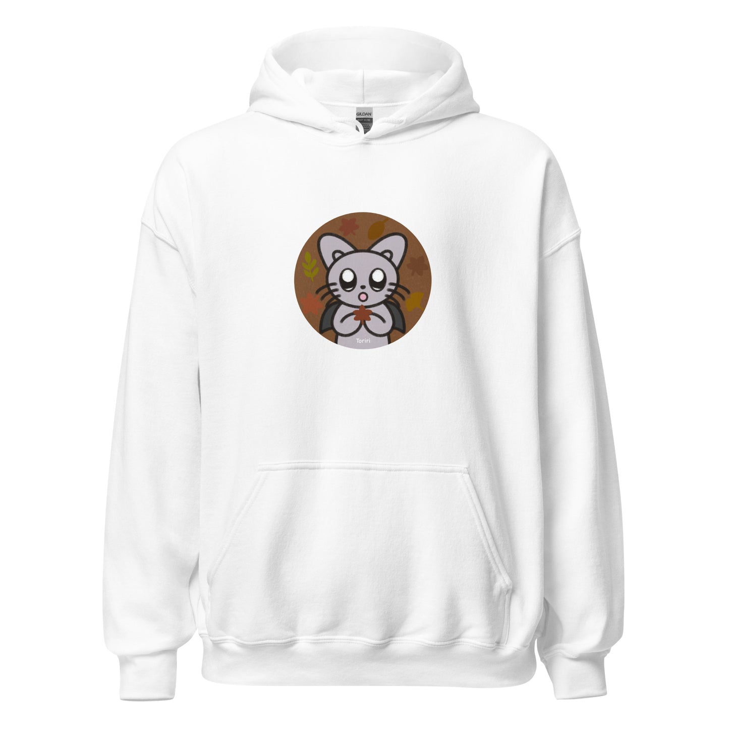 Fallen leaves and Silver Hoodie